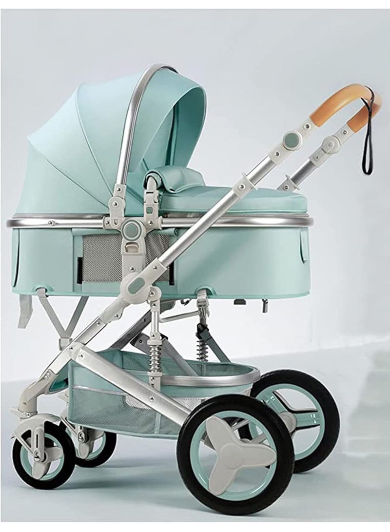 MONOGUE 3 in 1 Infant Baby Stroller with Reversible Seat and Adjustable Canopy - Image 1