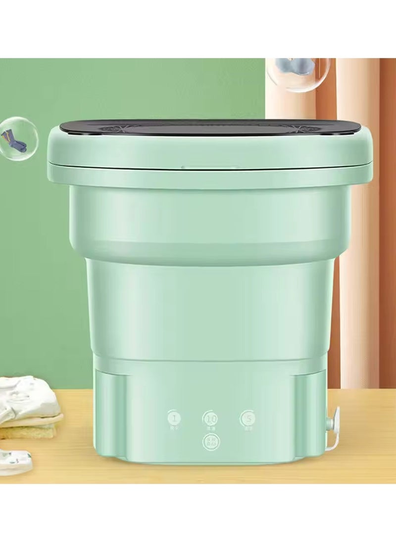 Generic Portable Washing Machine Foldable Mini Small Washer for Baby Clothes Underwear or Small Items  - Image 4