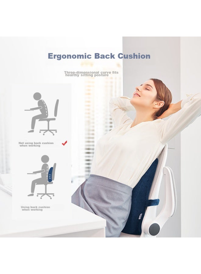 Jago Jiaoao Lumbar Support Cushion For Office, Car, Bed, Chair, Back Support Pillow - Image 1