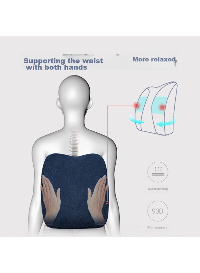 Jago Jiaoao Lumbar Support Cushion For Office, Car, Bed, Chair, Back Support Pillow - Image 5
