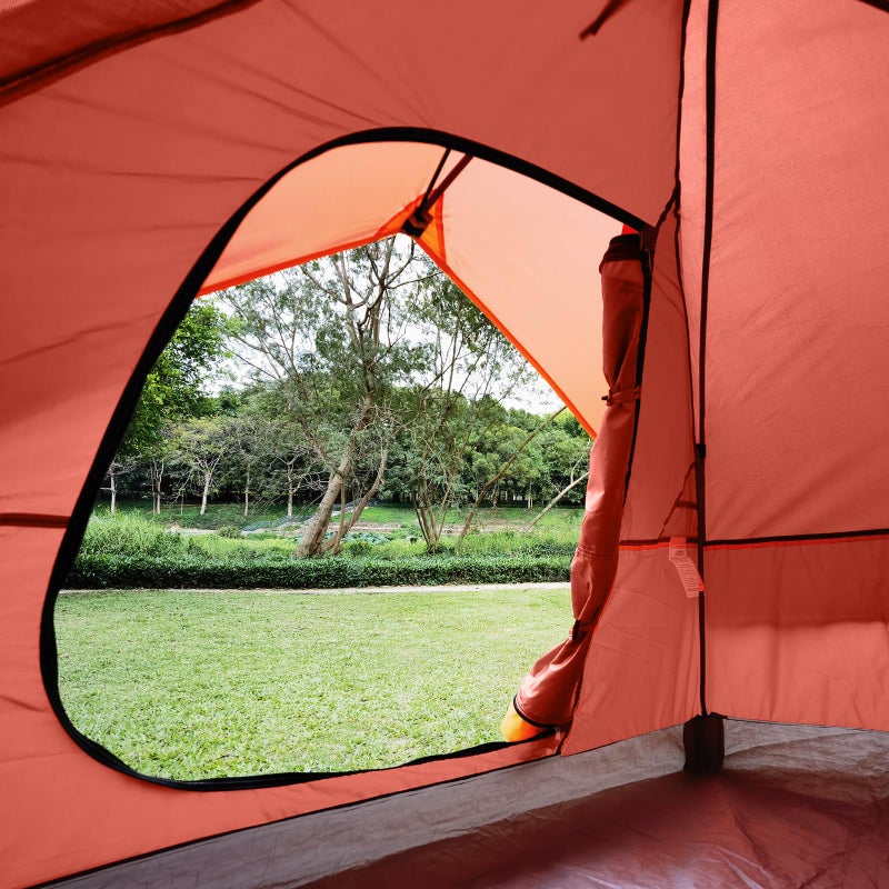 UNP Dome Tent, 2 Person, Easy Set Up, Lightweight, Portable, Red - Image 4
