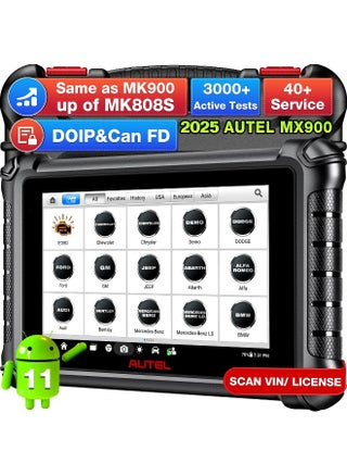 Autel MaxiCheck MX900 Scanner, 2025 Same as MK900BT MK900, Bidirectional Diagnostic Scan Tool, Up of MK808S MK808BT Pro MX808S MK808Z, 3000+ Active Test, 40+ Service, CAN-FD&DoIP, All System, FCA SGW - pzsku/ZA8179CBF34B5B3AB4D97Z/45/1747851069/45286f37-fc8e-4492-a681-ac11cdf5243f
