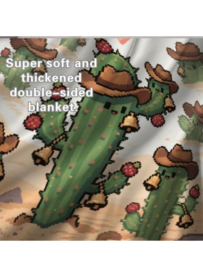 general Wisdom Fairy (latest) flannel thin blanket (warm and comfortable, suitable for sleep, game use, dust and sandproof) 150cm*200cm - 10 - Image 5