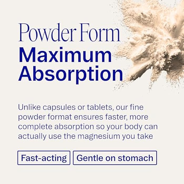 Ora Organic Magnesium Complex Powder Supplement - 4-in-1 Magnesium: Glycinate, Taurate, Malate & Citrate | Vegan, Gluten-Free | Tangerine Flavor | Calm Support for Sleep, Stress & Muscles | 30 Serving - Image 5