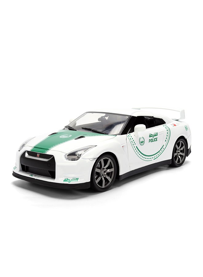 Jada - Dubai Police Nissan GT-R – 1:18 Scale Die-Cast Model - Image 4