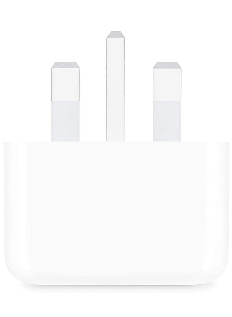 "استمتع بالطاقة بأناقة: محول طاقة USB-C بقوة 20 وات باللون الأبيض الأنيق" - Image 2