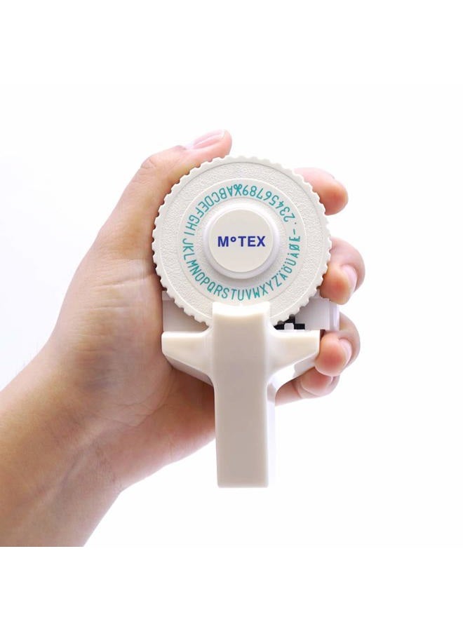 MoTEX Embossing Label Maker, Label Writer -E-101 (White) - Image 2