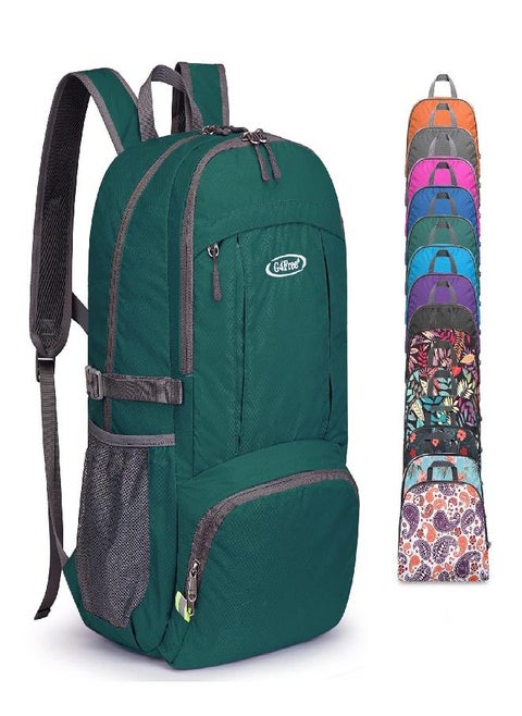 40L Lightweight Packable Hiking Backpack With Wet Pocket, Waterproof Handy Foldable Camping Outdoor Travel Daypack