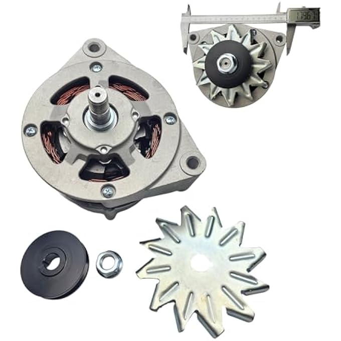 Nayuank Alternator 14V 95A 01184044 01183866 01184026 Fits For Deutz Engine D2011 L4 TCD2.9L4 TCD3.6L4 - Image 1