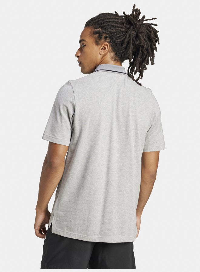 Adidas Essentials Small Logo Piqué Polo Shirt  - Image 4