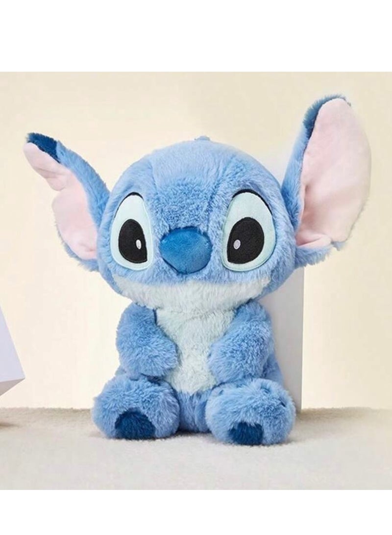 Miniso MOINISO Disney Genuine Stitch Basic Plush Doll, 7.09*11.02inch, Featuring Delicate Plush Texture, Cute And Interesting, Suitable For Decorating Living Room And Bedroom, Perfect Birthday Gift (1 PC) blue - Image 1