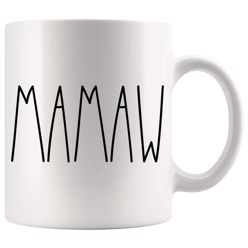Mamaw Mug  Coffee Cup Gift for Christmas Birthday Mothers DayFathers Day  Family Present for the Best Mamaw Ever 11oz