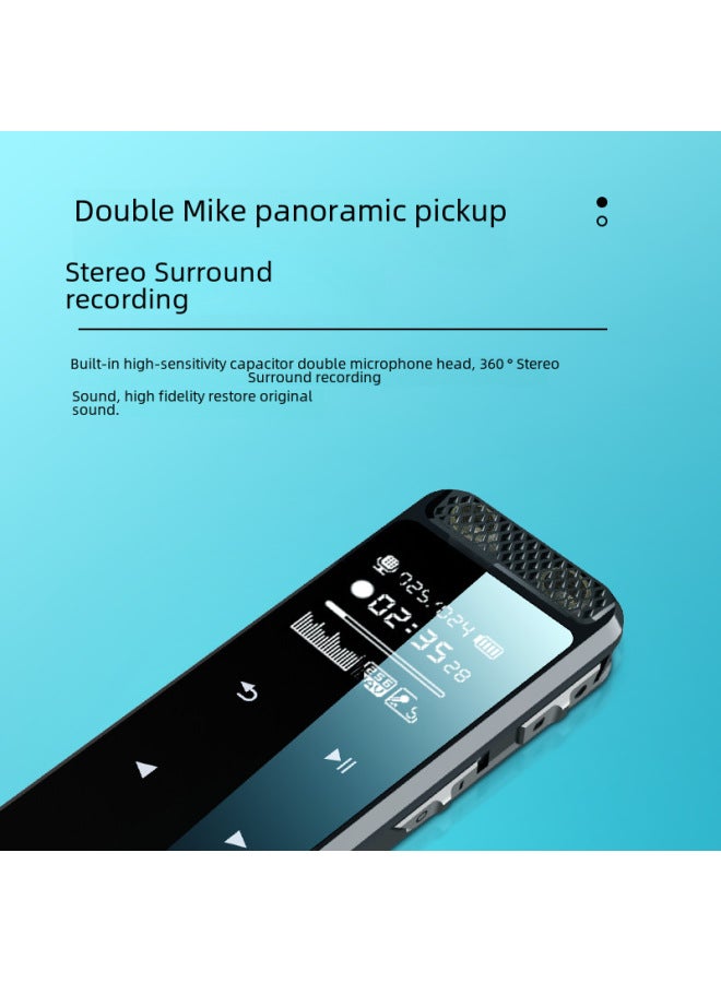 نيوترل مسجل صوت رقمي بقلم تسجيل خارجي بشاشة عالية الدقة وذاكرة خارجية TF مع ميزة التسجيل بنقرة واحدة - Image 3