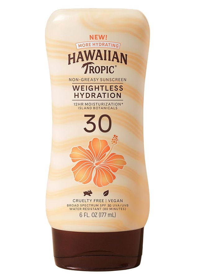 هاوايان تروبيك لوشن إس إتش ويت ليس بعامل حماية من الشمس 30، 177 مل
