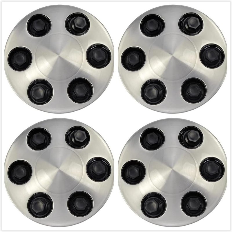 TEAYIR FUQUYUAN 4pcs Wheel Hub Center Cap for Chevy Avalanche Silverado Suburban 1500 Tahoe AVALANCH - Image 3