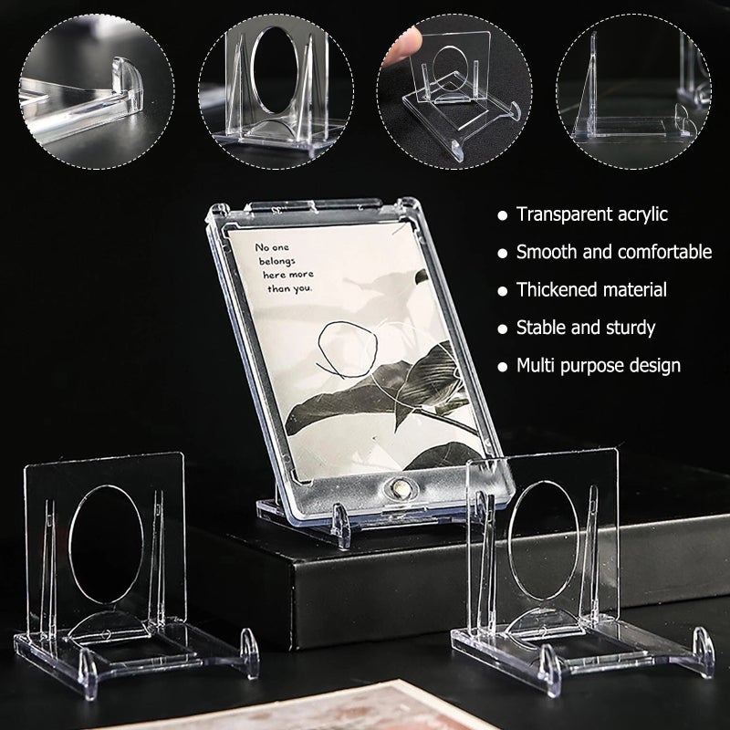 Acrylic Clear Stand for Trading Card Holders Small Display Stand(tk/temu self-pickup orders) - Image 4
