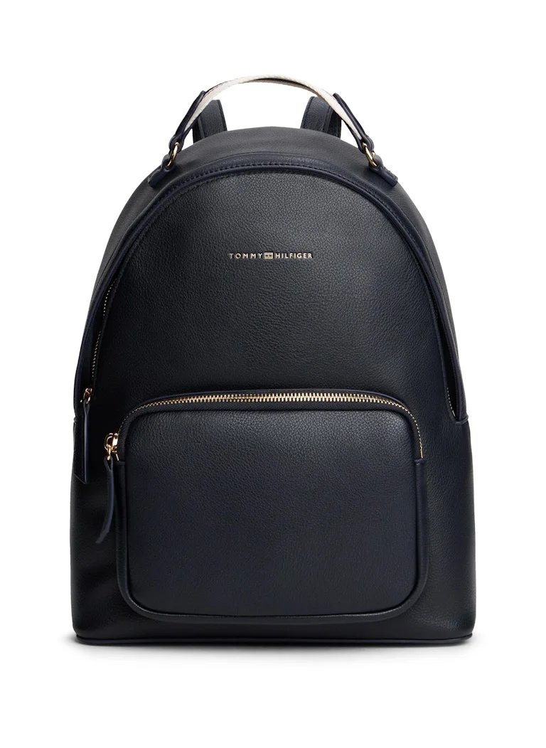 TOMMY HILFIGER Logo Detail Zip Through Backpack