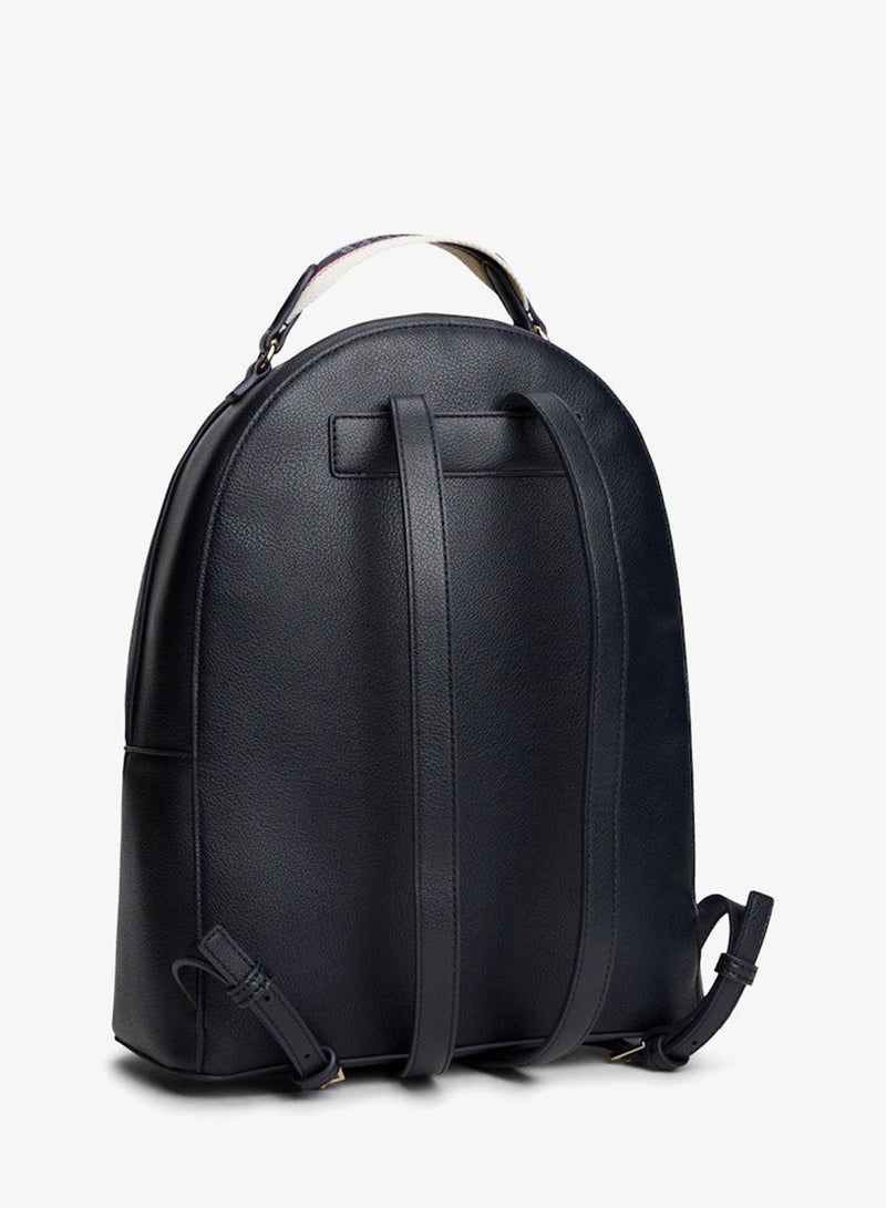 TOMMY HILFIGER Logo Detail Zip Through Backpack - Image 3