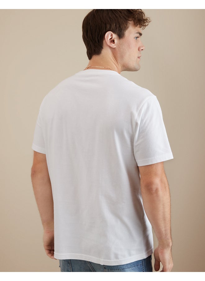 American Eagle - AE Super Soft Logo Graphic T-Shirt - Image 1