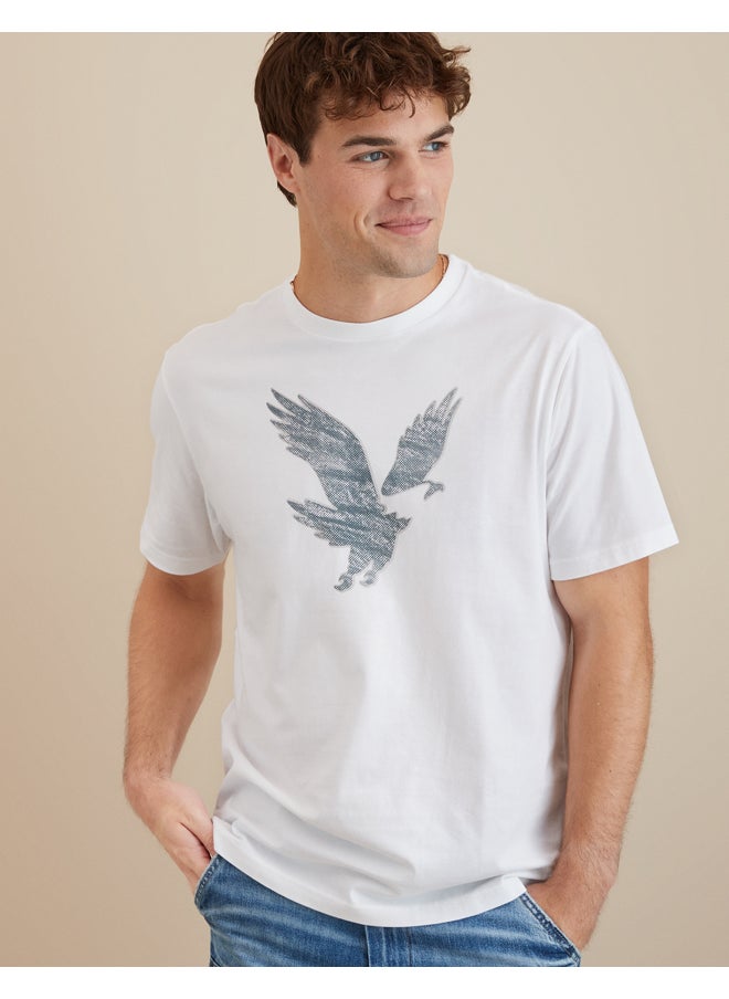 American Eagle - AE Super Soft Logo Graphic T-Shirt - Image 1