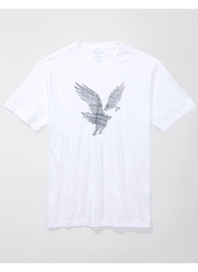American Eagle - AE Super Soft Logo Graphic T-Shirt - Image 1