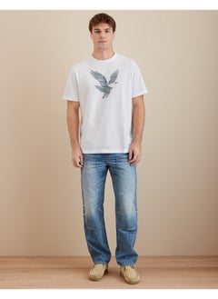 American Eagle AE Super Soft Logo Graphic T-Shirt  - Image 3