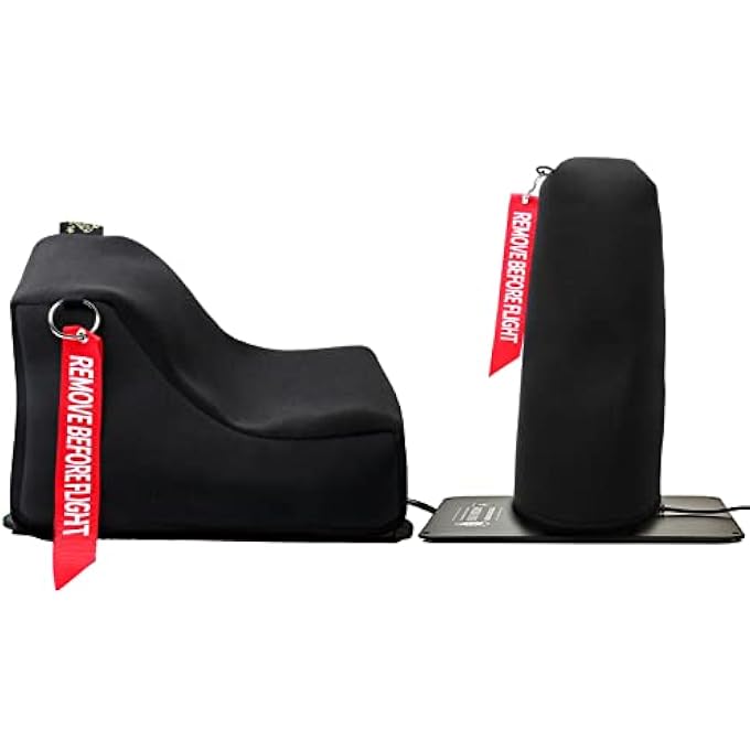 rayihni SIMULATED JOYSTICK & THROTTLE DUST COVER COMPATIBLE WITH THRUSTMASTER HOTAS WARTHOG A10C, PROTECTIVE CASE COVER FOR FLIGHT SIMULATION ACCESSORIES - Image 1