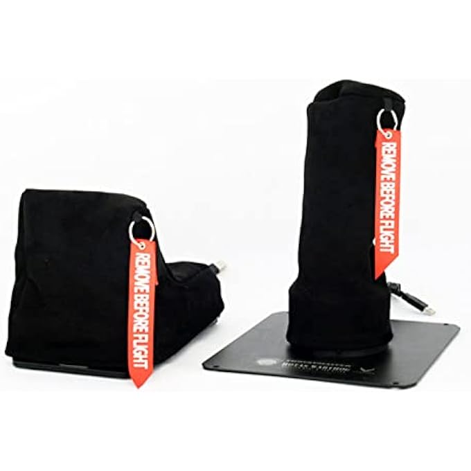 rayihni SIMULATED JOYSTICK & THROTTLE DUST COVER COMPATIBLE WITH THRUSTMASTER HOTAS WARTHOG A10C, PROTECTIVE CASE COVER FOR FLIGHT SIMULATION ACCESSORIES - Image 2