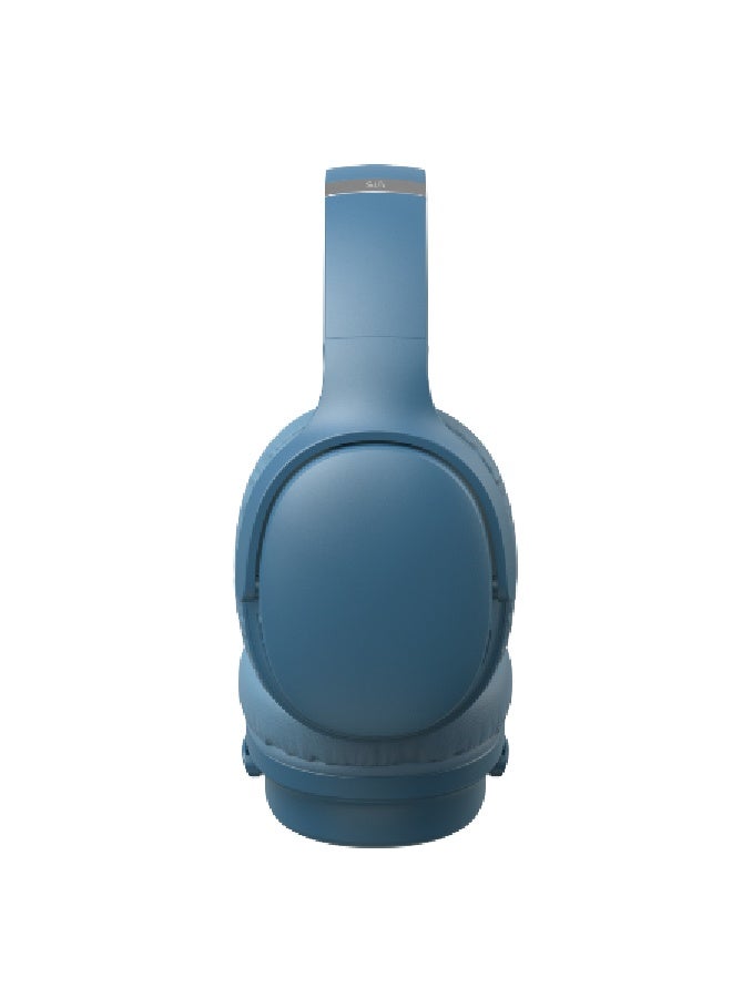 SIA H502BT Foldable Design Wireless Headphones - Blue - Image 2