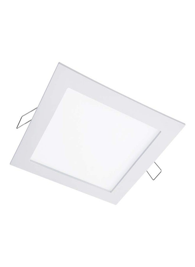 HALO SMD6S6930WHDM SMD-DM Lens Square Integrated LED Direct Surface Mount Recessed Downlight, 3000K Daylight, (No Can Needed), 6.4", White - Image 1
