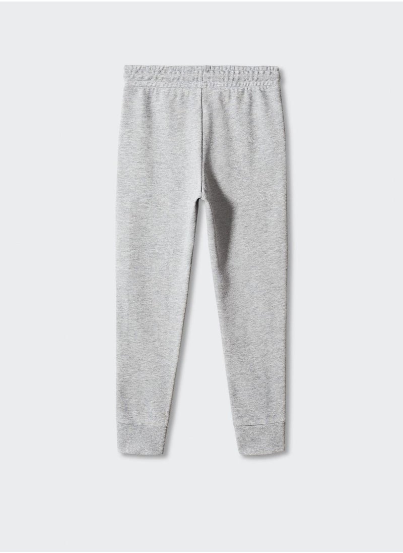 MANGO - Kids Essential Sweatpants - Image 1
