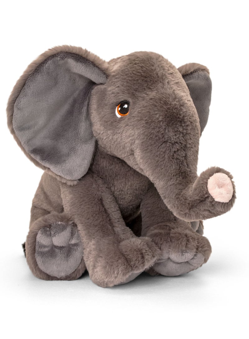 Keel Toys Keeleco Elephant 45cm | Soft Toy | Plush Toy | Gift for Kids and Adults - Image 1