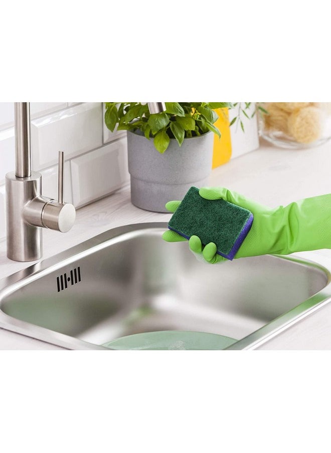 YORK Scouring Scrubby Non-Scratching Scouring Pads Sponge - Pack Of 5, Effective And Gentle Cleaning Pads For Kitchen, Glassware, And Household Surfaces - Durable And Safe For Everyday Use  - Image 3