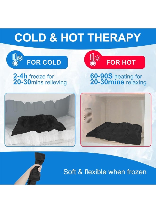 TAPIT Wrist Ice Pack Soft Gel Ice Pack Wrap for Either Wrist for Hot & Cold Hand Therapy Relief for Arthritis Tendonitis Carpal Tunnel Pain Hand Injuries & Swelling - Image 4