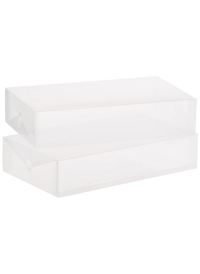Whitmor Whitmor Clear Vue Boot Box - Heavy Duty Stackable Boot Storage - (Set of 2)  - Image 1