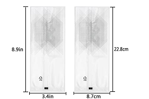 SRainbowPP SAILING-GO 100 pcs./Pack Translucent Plastic Bags for Cookie,Cake,Chocolate,Candy,Snack Wrapping Good for Bakery Party with Thank You Stickers - Image 3