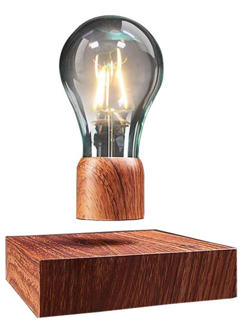Magnetic Levitating Floating Wireless LED Light Bulb Desk Lamp for Unique Gifts, Room Decor, Night Light, Home Office Decor Desk Tech Toys - Image 1