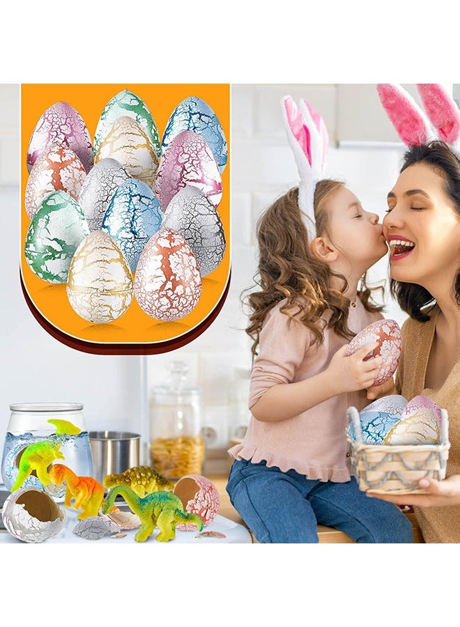 12 Pack Dinosaur Dragon And Hatch-Grow Eggs Set  - Image 5
