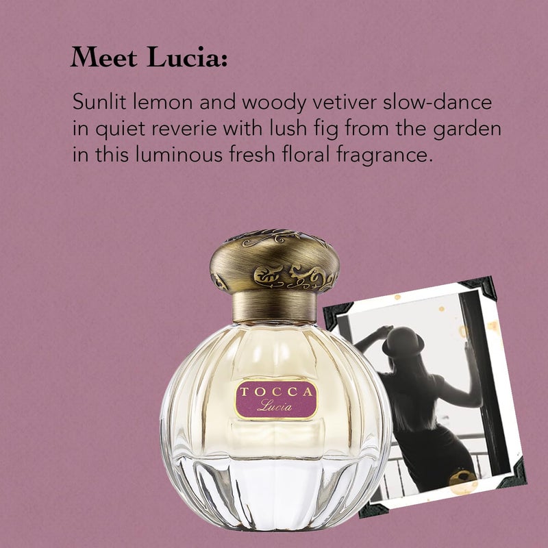 Tocca Lucia Women's Perfume, 1.7 oz. (50 ml) - Fresh Floral Fragrance Featuring Italian Lemon, Fig and Vetiver - Image 3