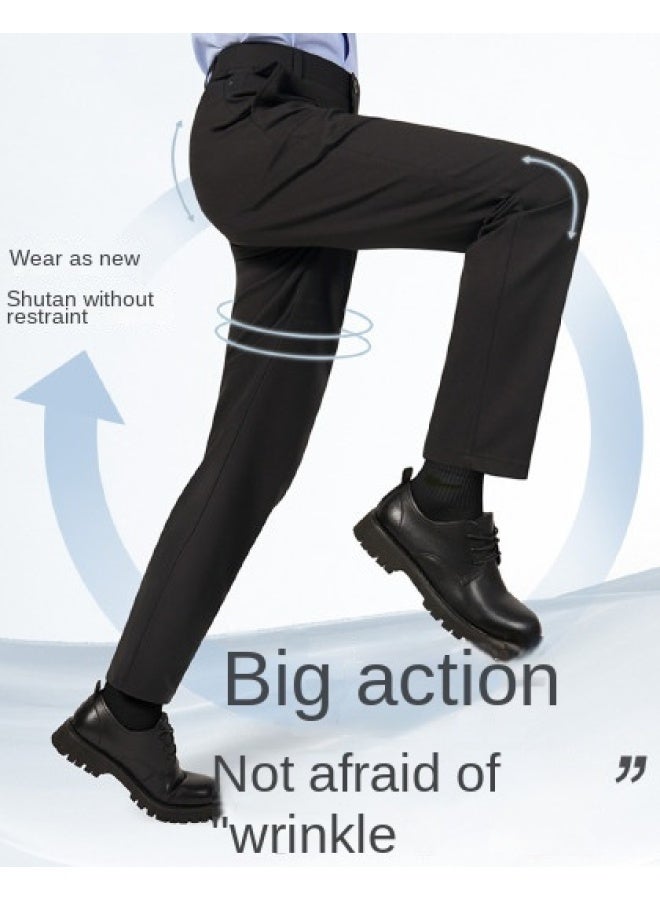 Septwolves Moisture-wicking & Quick-drying】25 Spring/autumn Lightweight Breathable Quick-dry Casual Pants Solid Color Versatile Men's Trousers - Image 1
