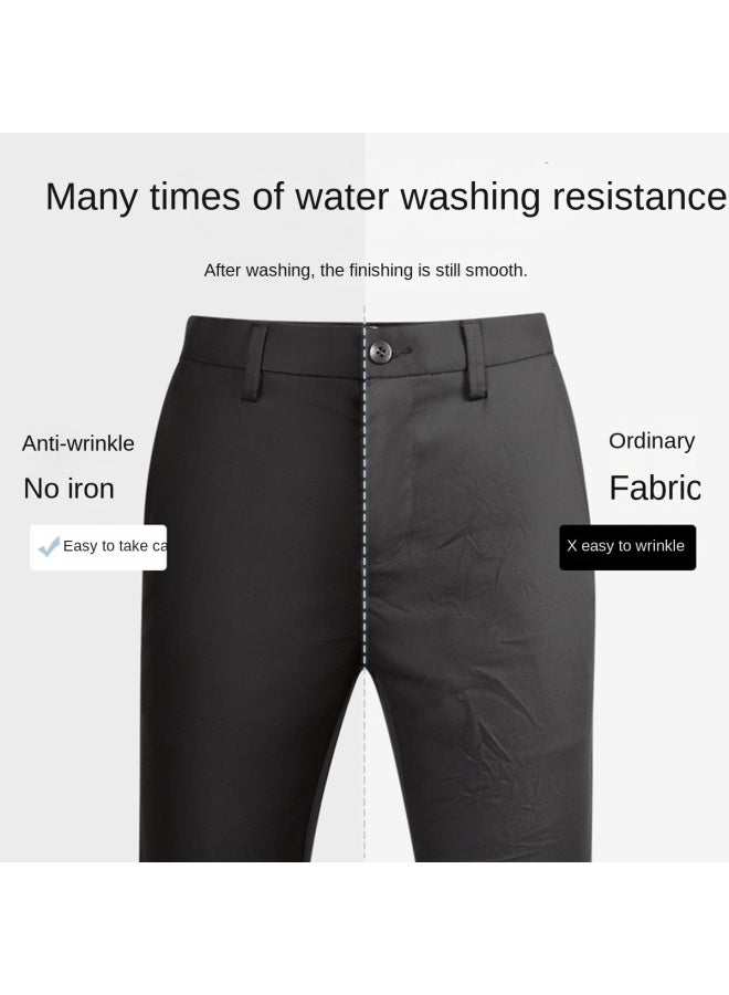 Septwolves Moisture-wicking & Quick-drying】25 Spring/autumn Lightweight Breathable Quick-dry Casual Pants Solid Color Versatile Men's Trousers - Image 4