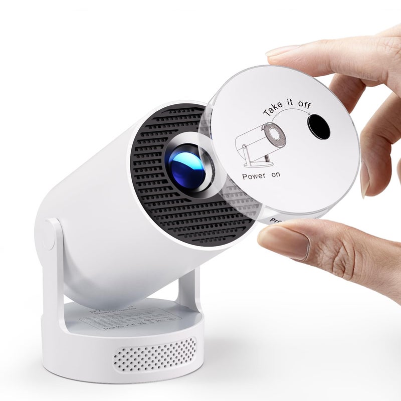 Magcubic 2025 Upgraded Mini Projector 4K support with WiFi 6 and Bluetooth 54 5w Soundbase Speaker Portable Projecteur with Auto Vertical Keystone 180 Rotatable Lens Cap for Movie Home HY300Pro - Image 2