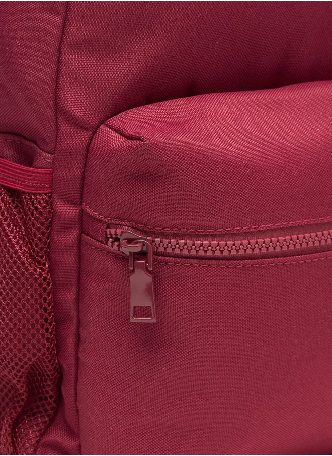MISSY Women Missy Logo Detail Backpack with Adjustable Straps and Zip Closure