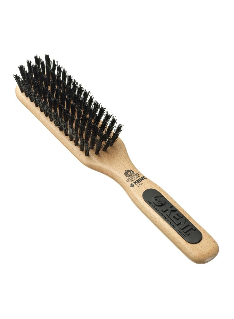 KENT PF06 Wooden Hair Brush for Smoothing Fine to Medium Hair - Ideal for Updos and Everyday Styling - Image 1