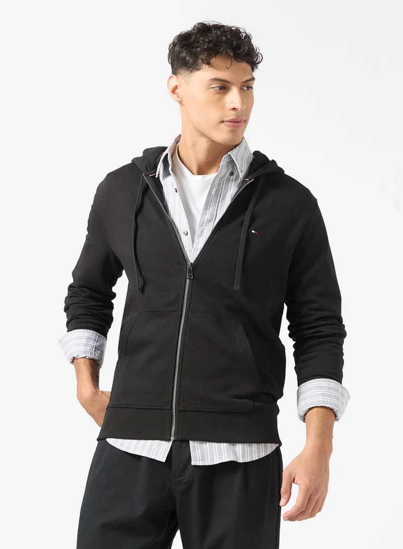 تومي هيلفيغر Terry Zip-Thru Hoody
