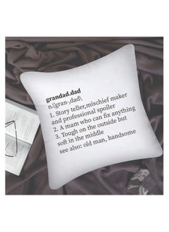 PRINTSHOP4ME Grandpa's Day Special Birthday and Father's Day Throw Pillow 40x40 cm - Perfect Grandfather Gift - Thanksgiving Gift for Grandfather - Grandpa Cushion Cover for Sofa Bed  - Image 5