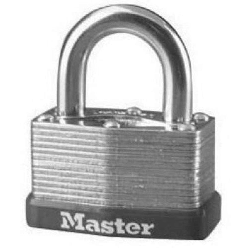 Master Lock Padlock Laminated Steel Warded Lock 134 in Wide 500D