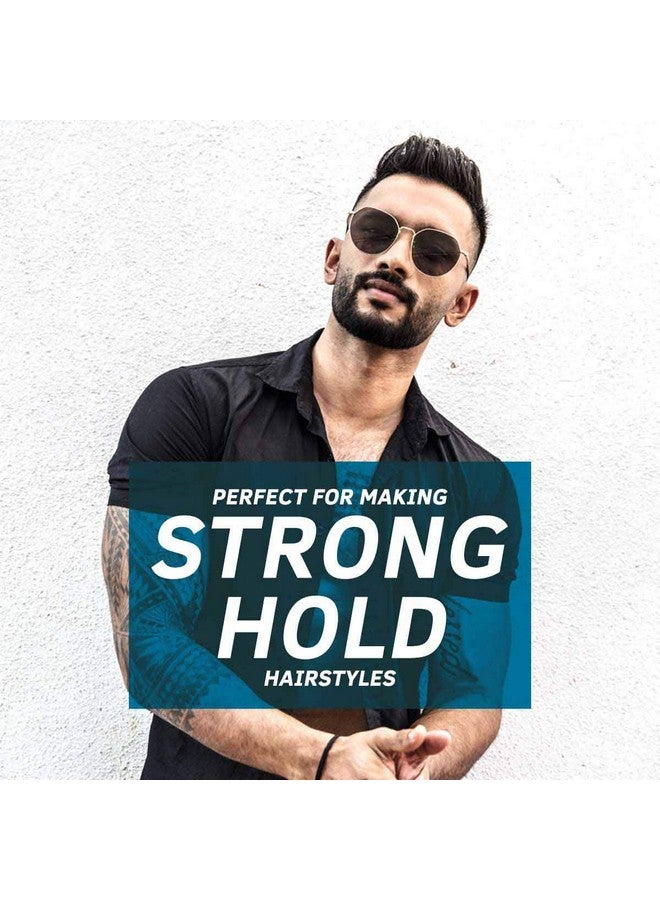 Ustraa Strong Hold Hair Wax For Men- Wet Look - 100g - Non-greasy wax, Easy-to-Wash, Strong Hold, Glossy & Shiny Finish, Wet Italian-look without harmful chemicals - Image 2