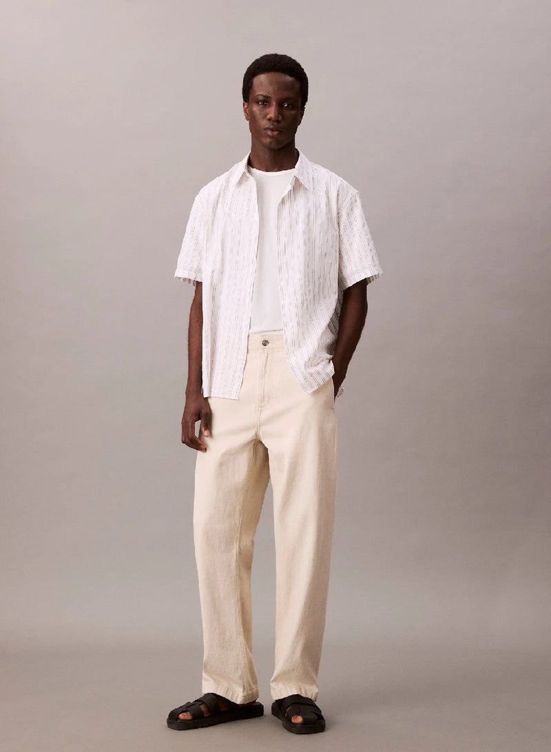 كالفن كلاين قميص فاخر من القطن - Image 2