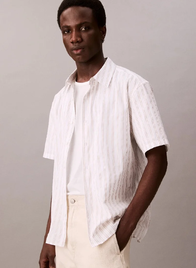 CALVIN KLEIN Luxury Cotton Shirt